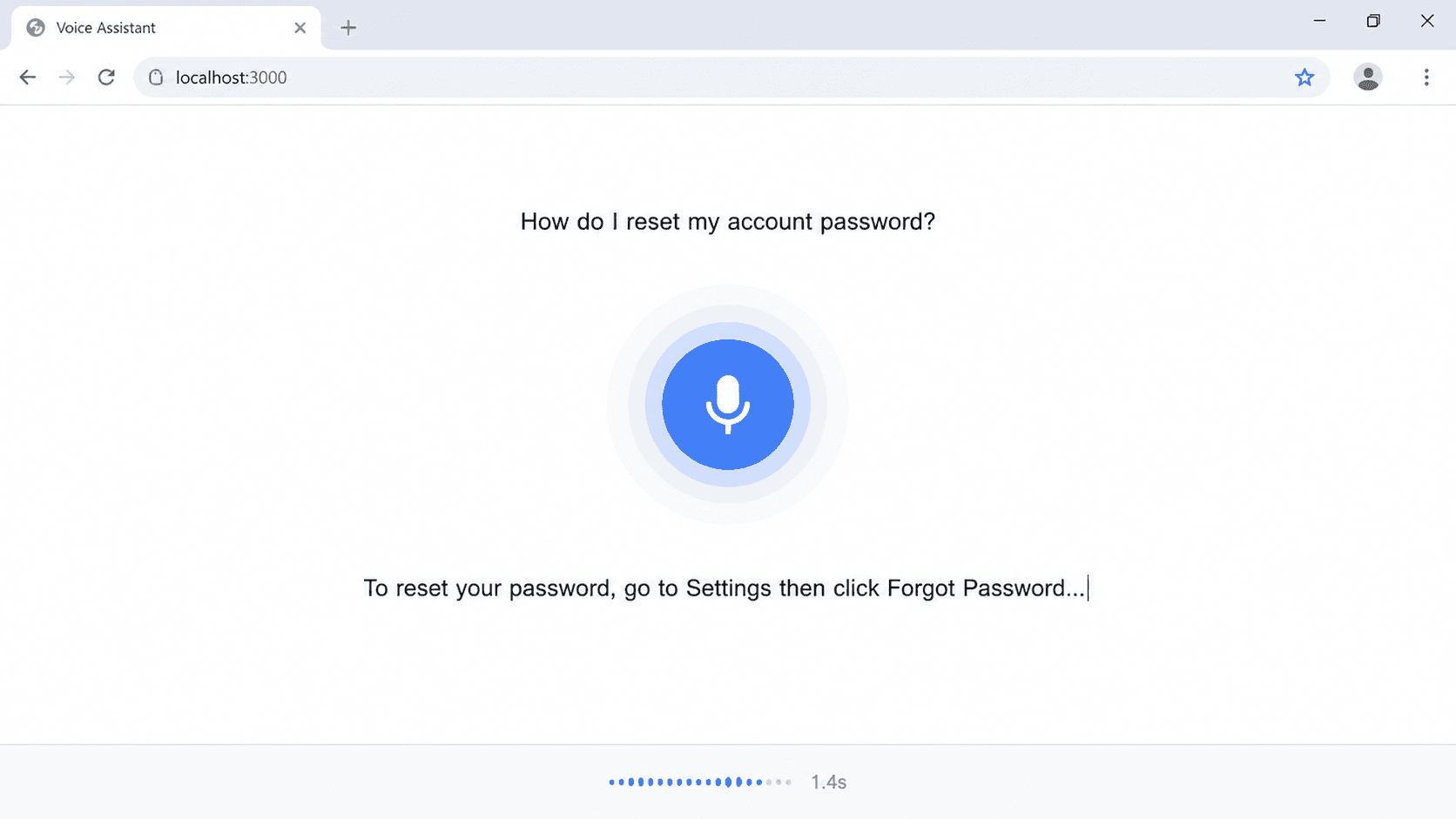 AI Voice Assistant, respuestas inteligentes con entrada y salida de voz