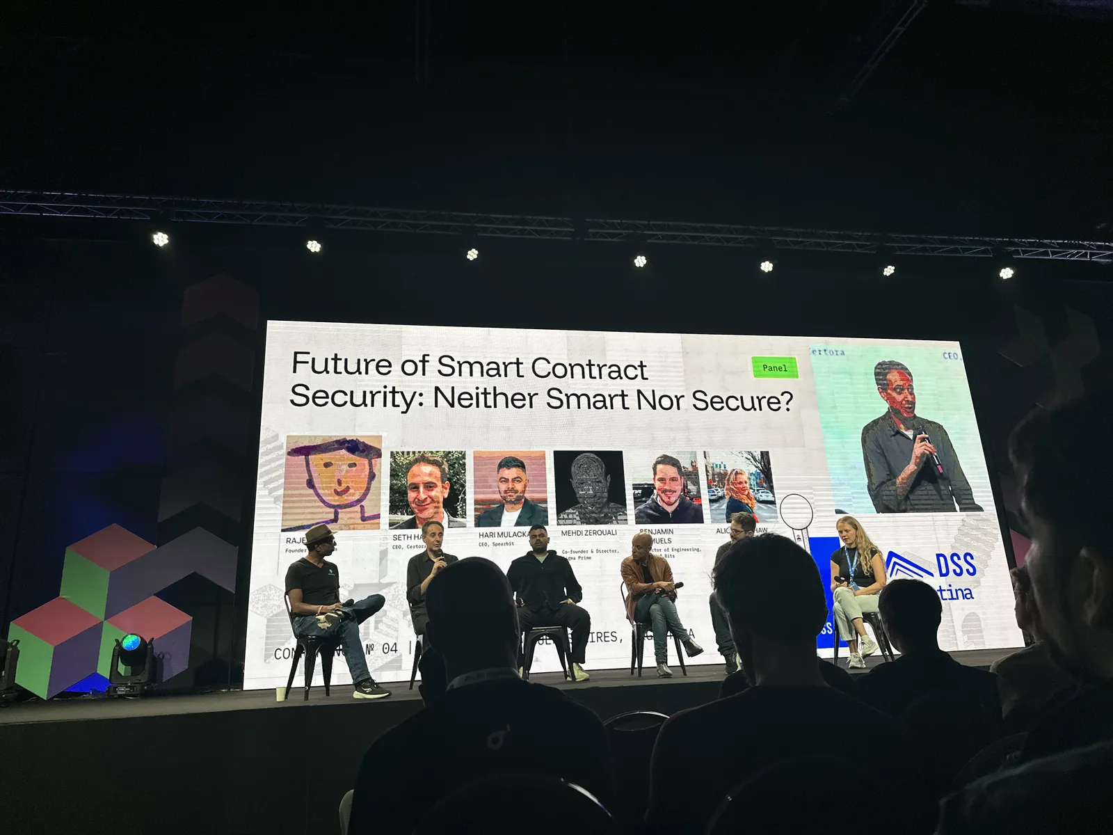 Panel "Future of Smart Contract Security: Neither Smart Nor Secure?" on the main stage