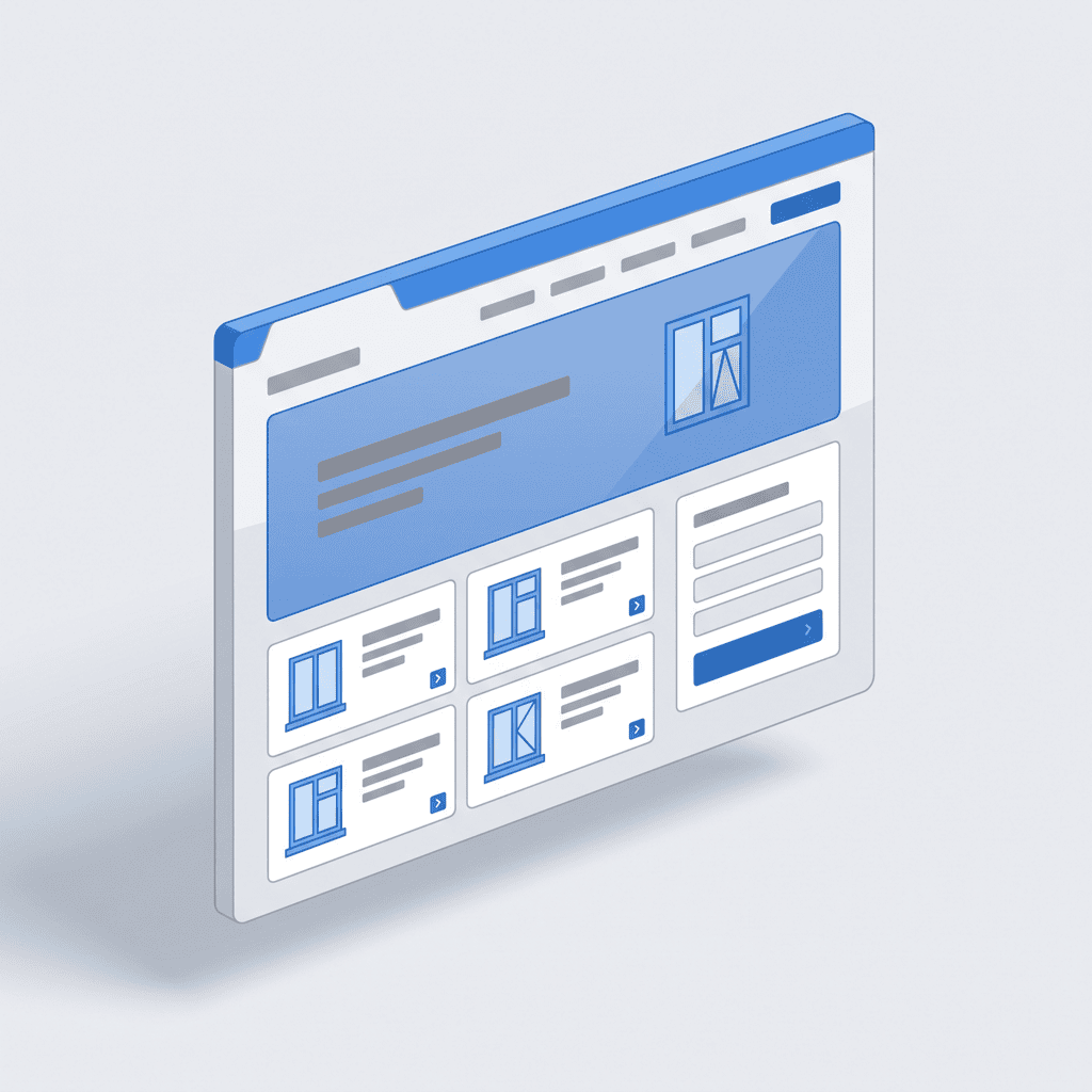 Okna Ilver - MODX Evolution Site, Redesign and Long-Term Support